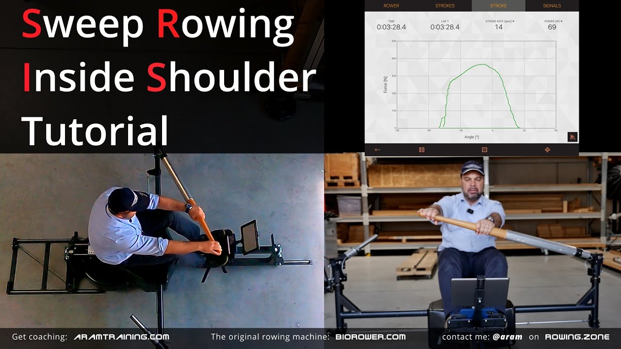 Sweep Rowing Technique: How to Keep the Inside Arm and Shoulder Long & Relaxed