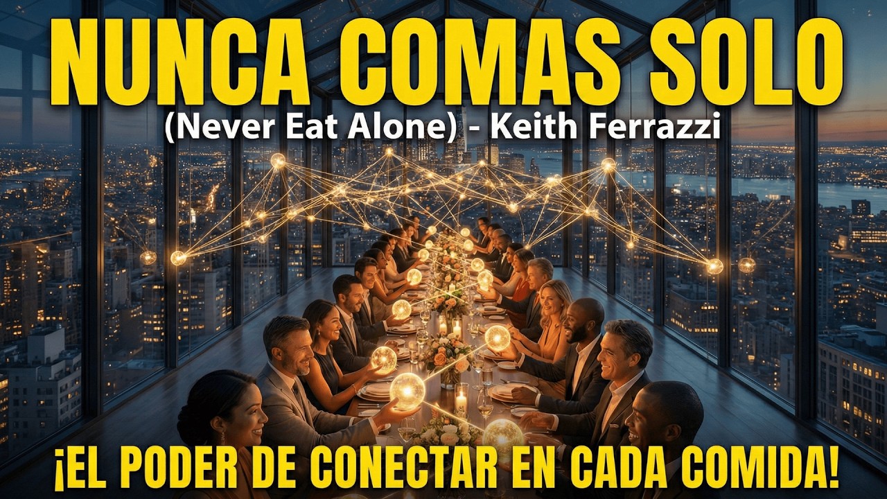 NUNCA COMAS SOLO – Keith Ferrazzi 🤝📚🚀