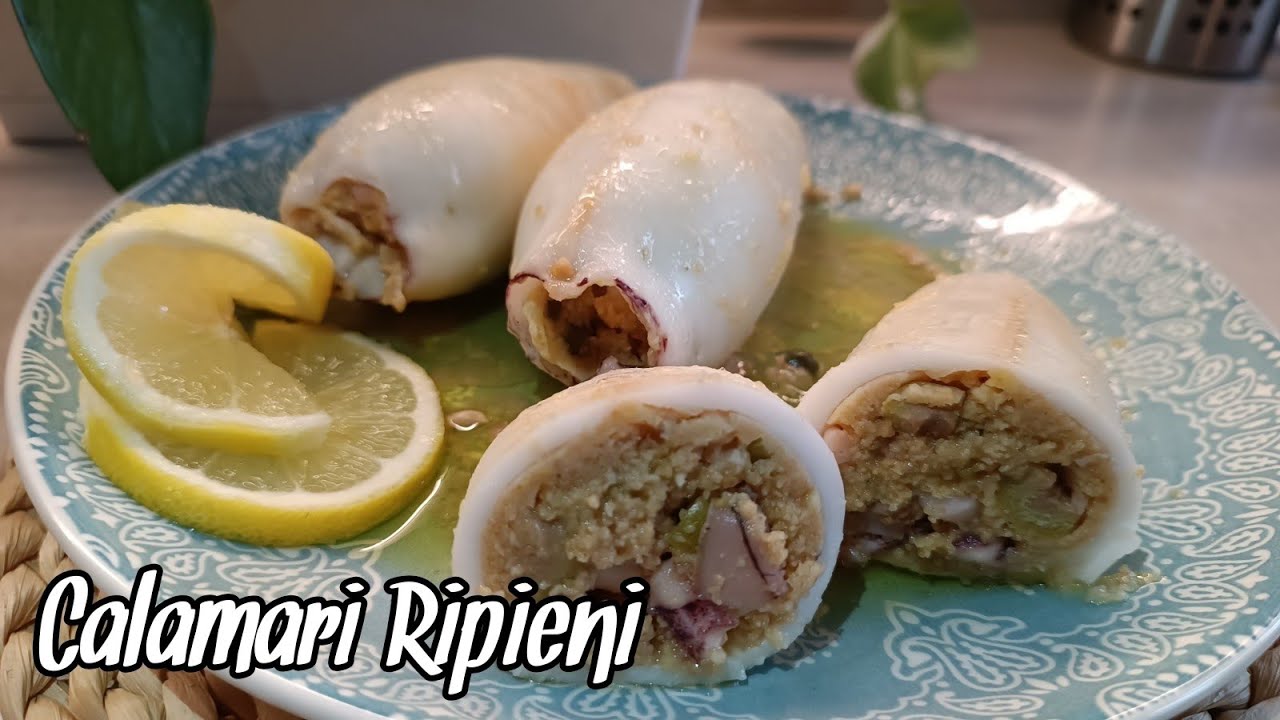Calamari Ripieni in Padella - Sfizi & Delizie