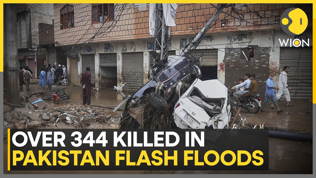 Pakistan Floods: Worst Ever-Monsoon, at Least 328 Dead in Khyber Pakhtunkhwa in Last 48 Hours | WION