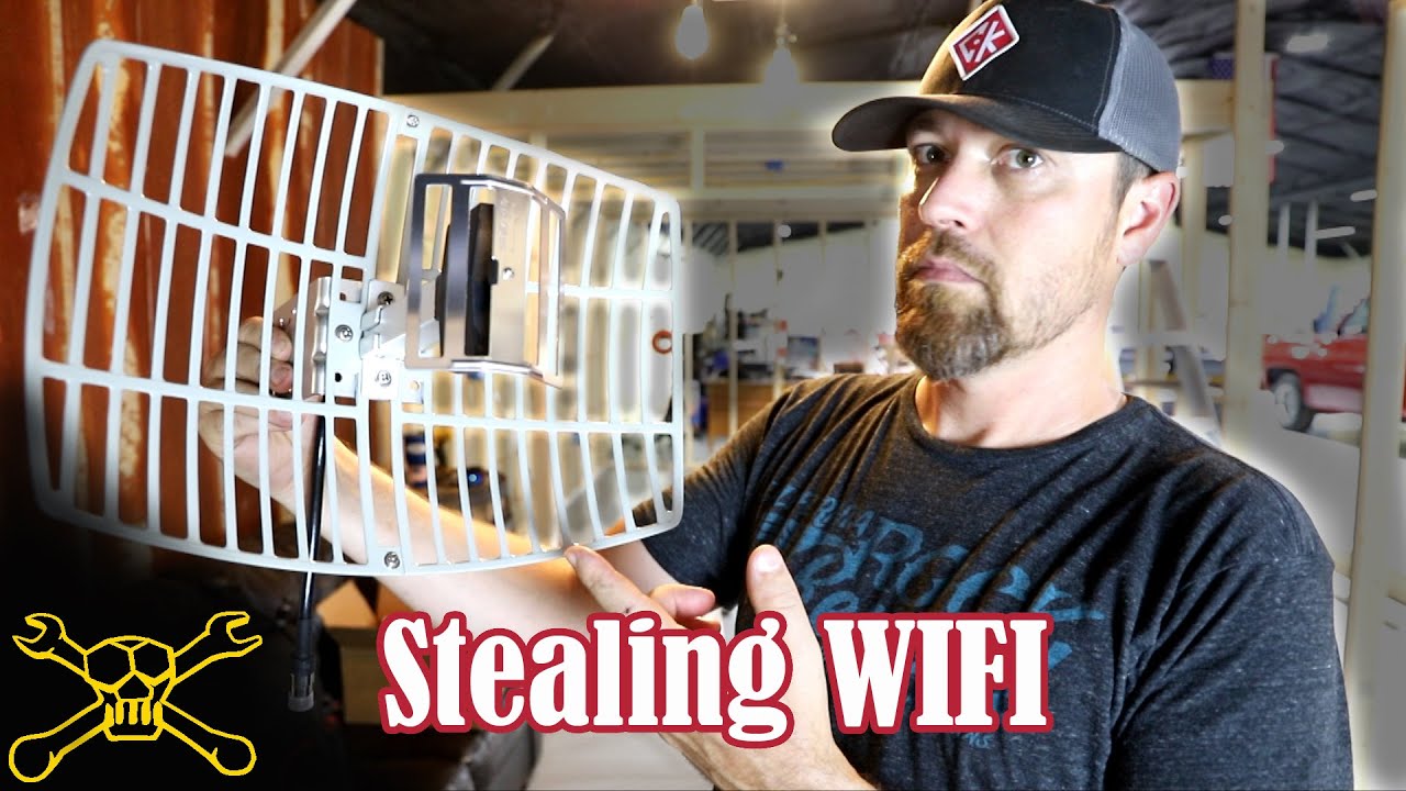 How To Steal WIFI With This Thing