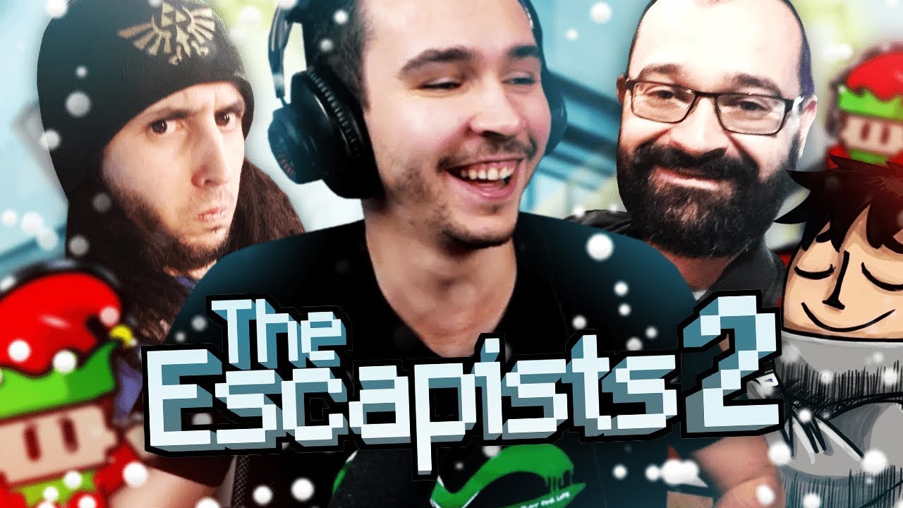 Les Lutins du Père Noël s'évadent ! (The Escapists 2 avec Jiraya, Bboy & Alfouille)
