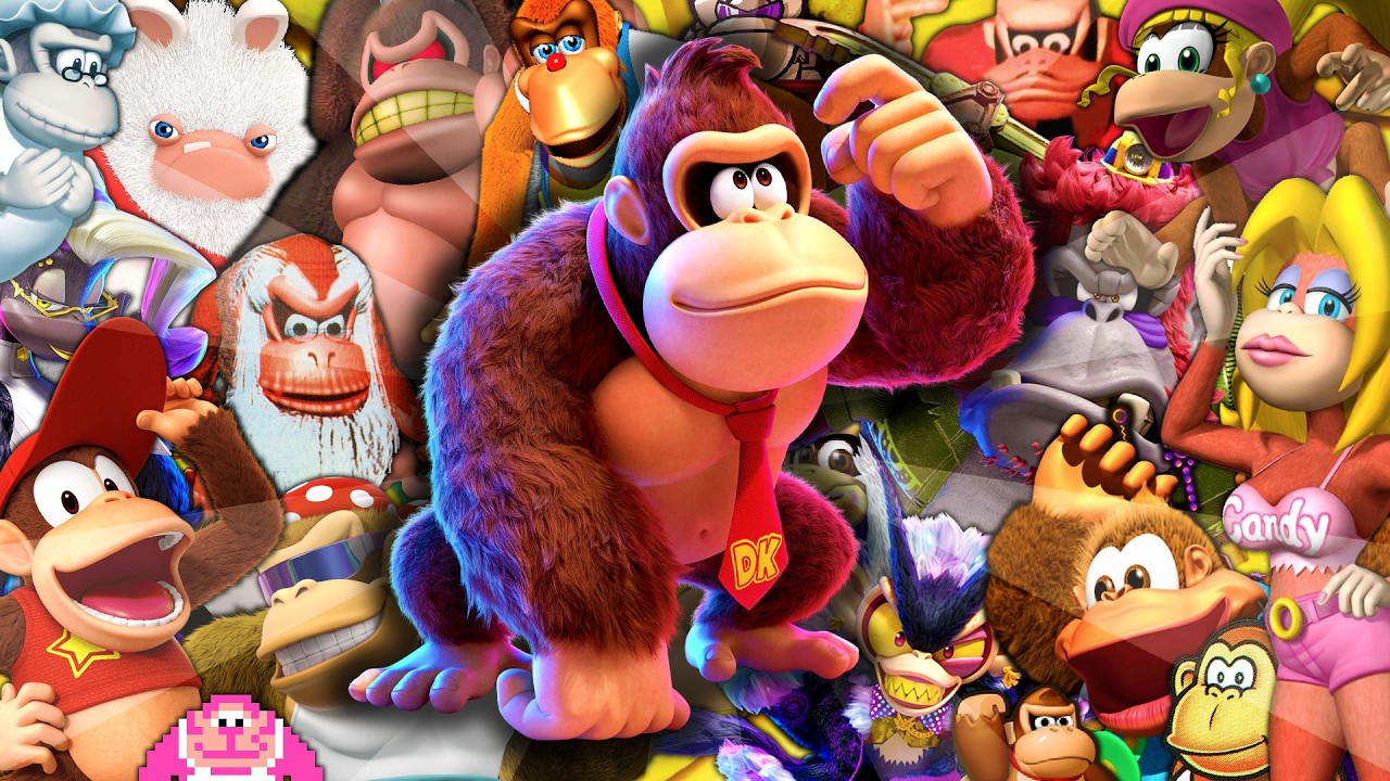 Tous les KONG des séries MARIO et DONKEY KONG !