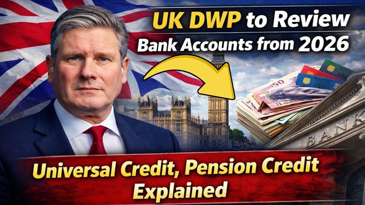 UK DWP to Review Bank Accounts from 2026  Universal Credit, Pension Credit Explained
