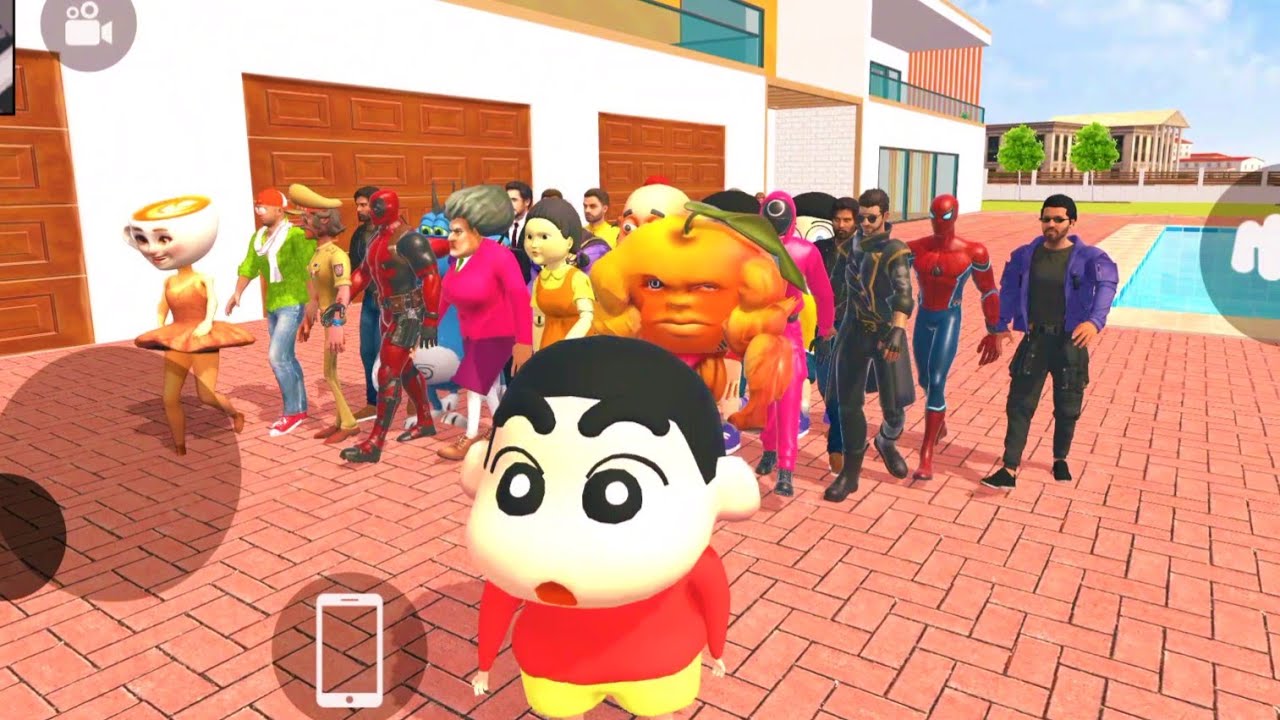 Sinchan Ka Gang Na Police Station Uda Deya - In Indian Theft Auto Simulator / NextGenGamer