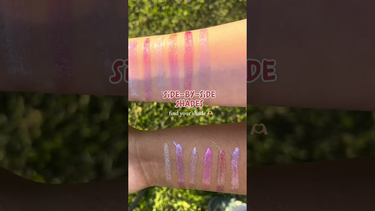 Space Blast Iridescent Lip Gloss ✨ | Swatches on Multiple Skin Tones | J.Cat Beauty