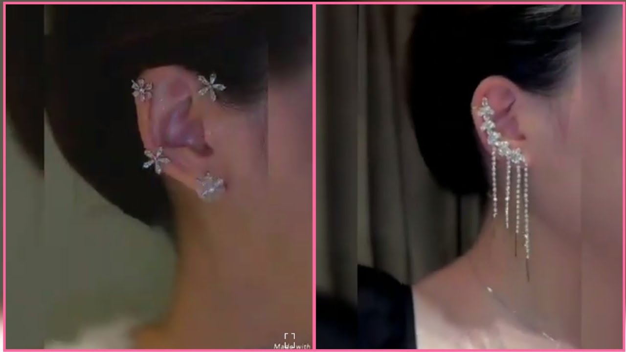 long tassel earrings designs || Long earrings design #earringscollection #earringsdesign