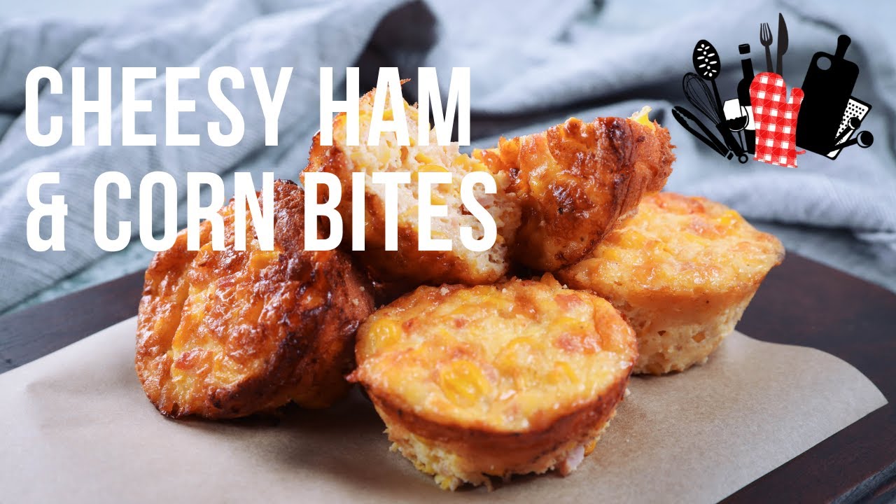 Cheesy Ham & Corn Bites | Everyday Gourmet S11 Ep52