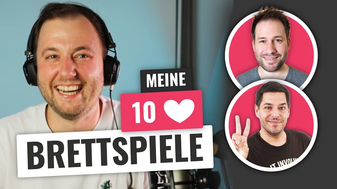 10 Brettspiele die mich geprägt haben ❤️