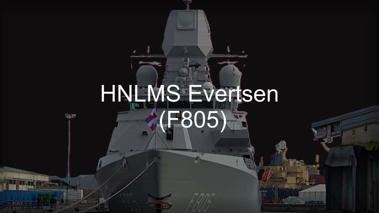 F805 FRAGATA EVERTSEN REAL ARMADA PAISES BAJOS en A Coruña 09022026