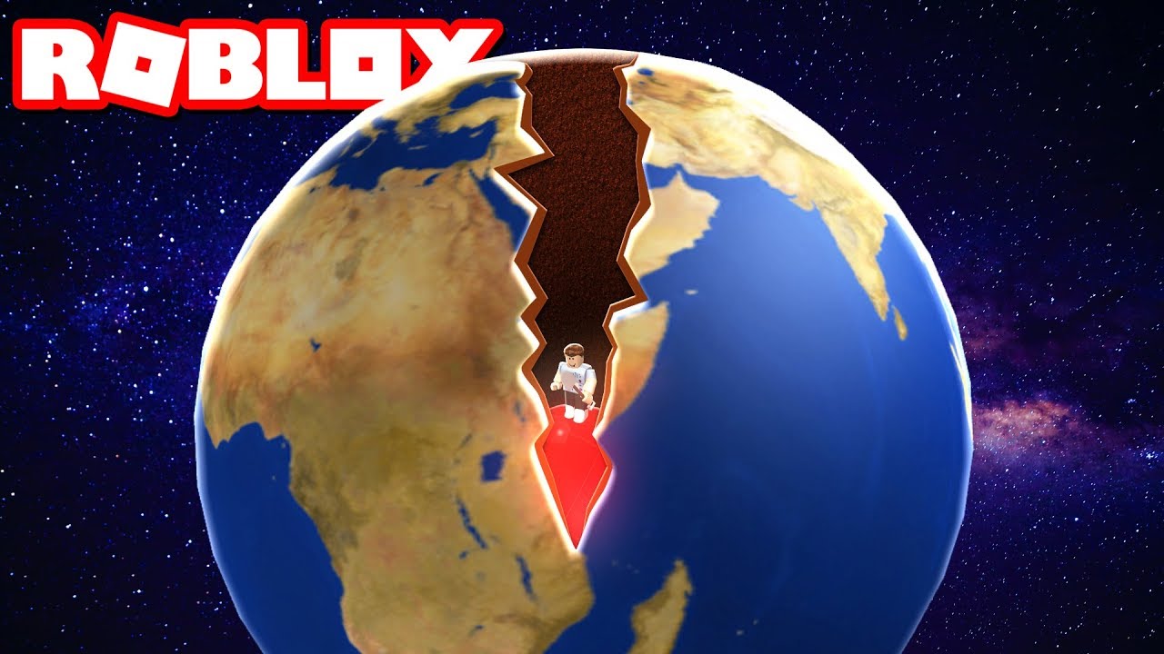 DIGGING TO THE CENTER OF THE EARTH IN ROBLOX