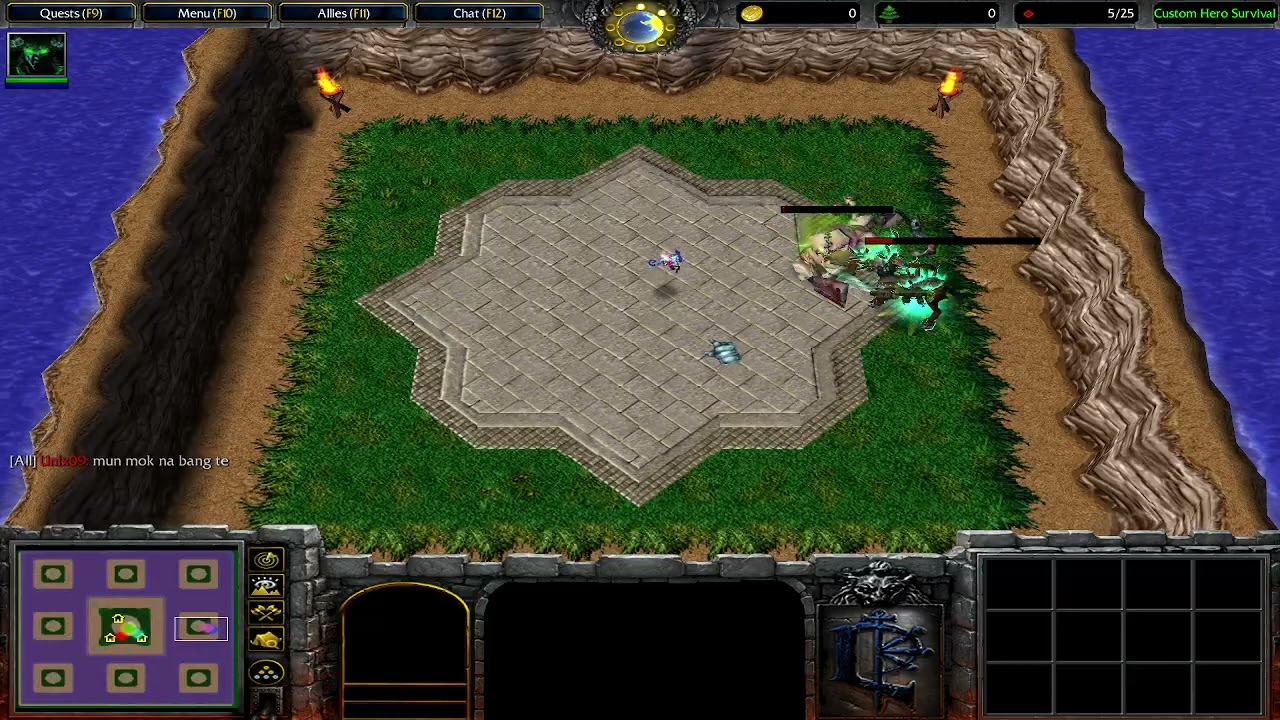 Warcraft III Online TH แมพ Custom Hero Survival