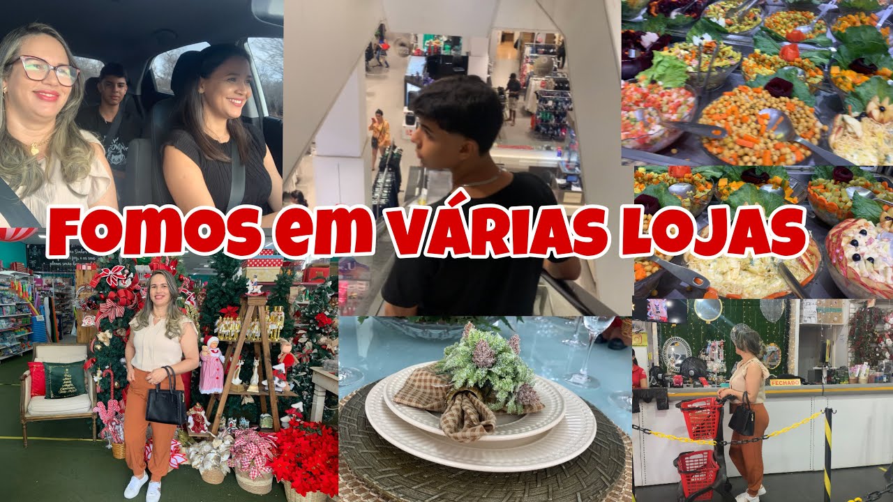 VLOG&Atilde;O EM LOJAS DE  FEIRA DE SANTANA /PASSEIO EM FAM&Iacute;LIA/parte 1 Pathy vida na ro&ccedil;a