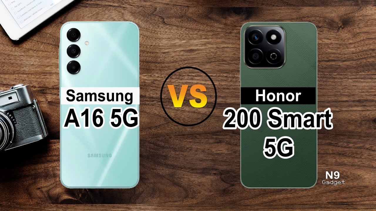 📱 Samsung A16 5G VS Honor 200 Smart 5G ⚡ Full Comparison ⚡ Which one?🔥