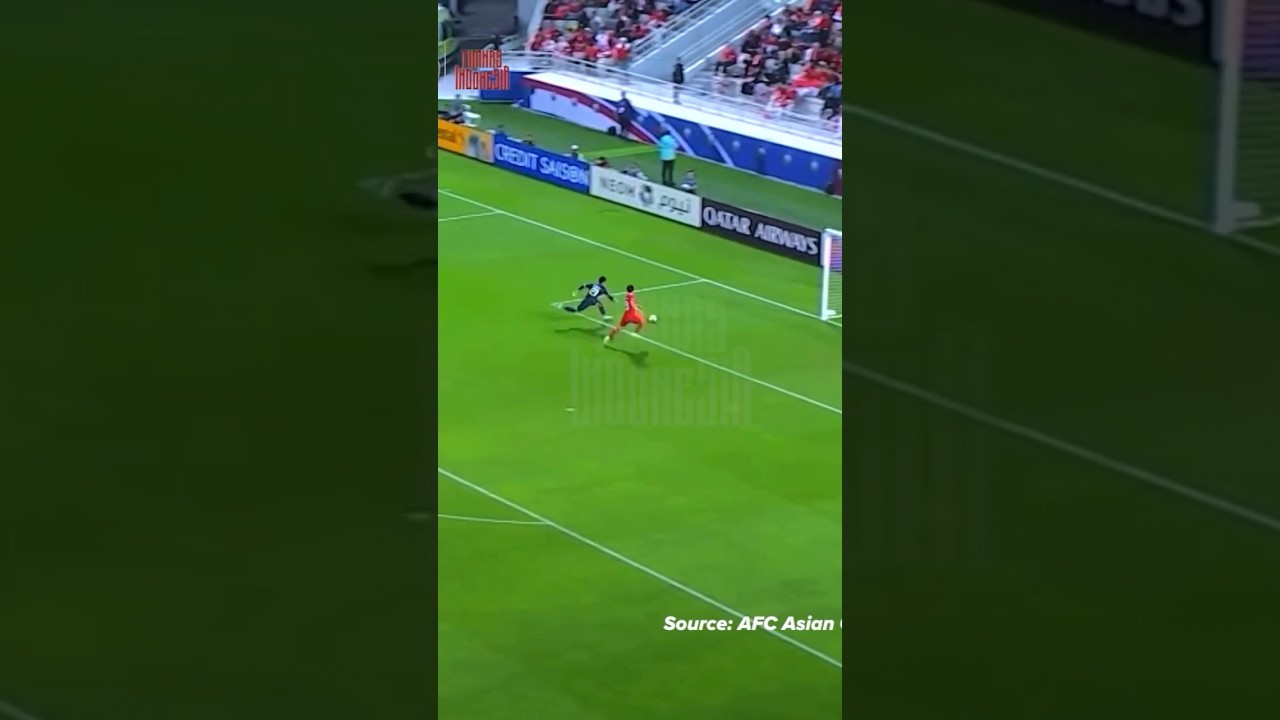 Aksi penyelamatan #indonesiau23 #football #pialaasia #indonesiavsiraq #livehariini #timnasindonesia