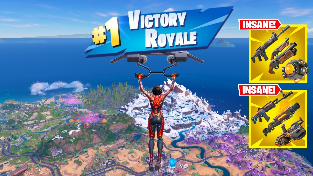 53 Kill Solo Vs Squads Wins Gameplay Full Game (Fortnite Chapter 7 Season 2 Ps4 Controller)