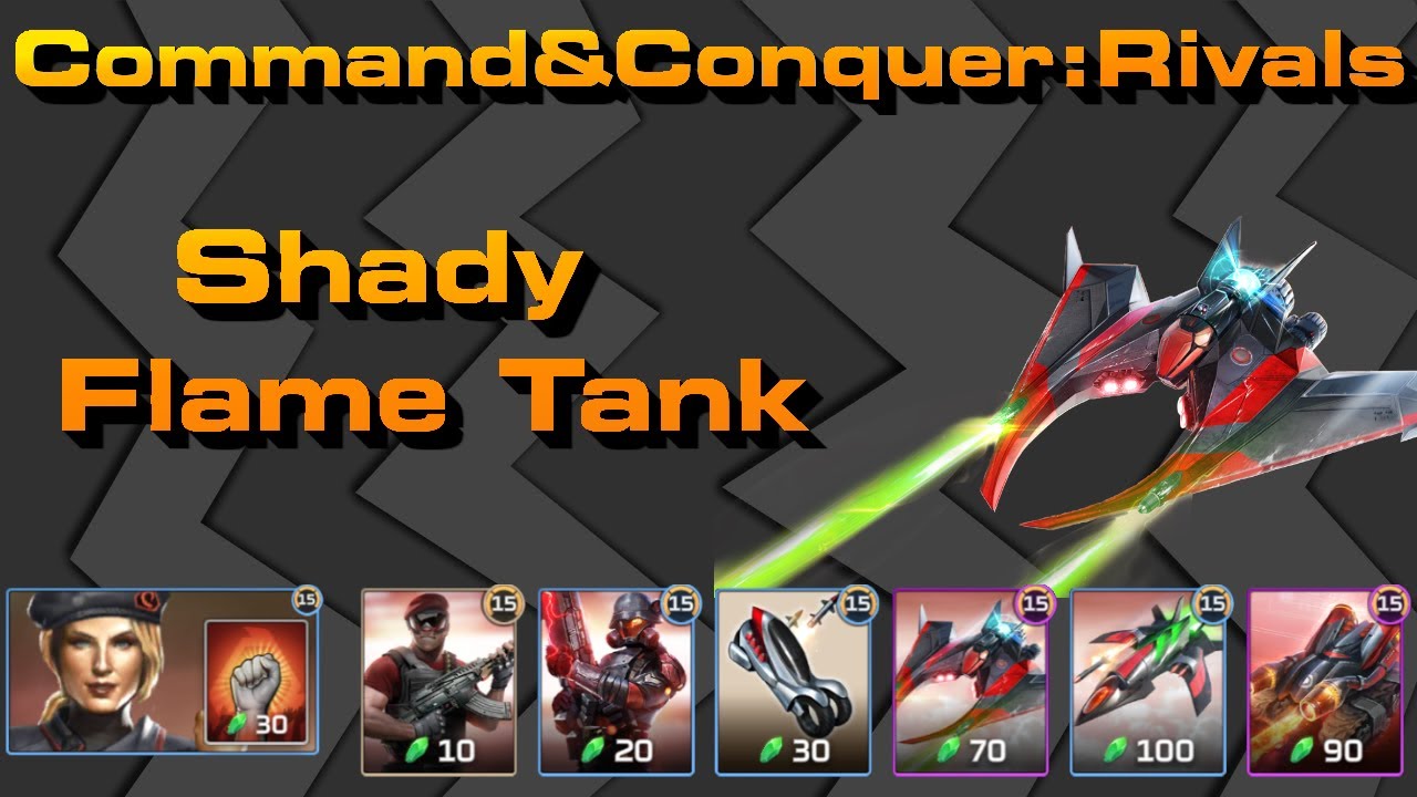 C&C Rivals: Shady Flame Tank!