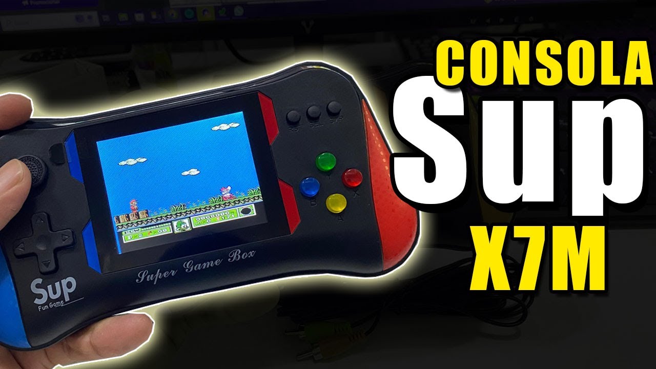 👾 CONSOLA RETRO X7M, QUE JUEGOS TRAE? 🤔