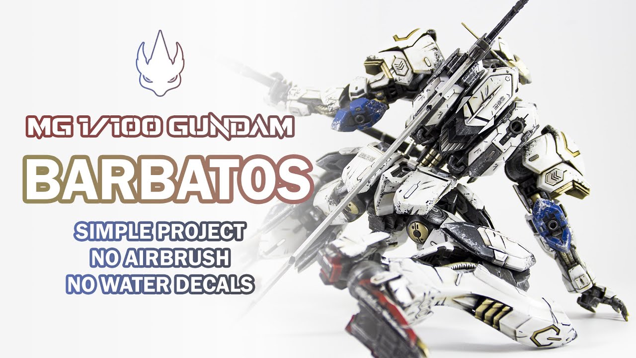 Custom BARBATOS MG 1/100 - No Airbrush