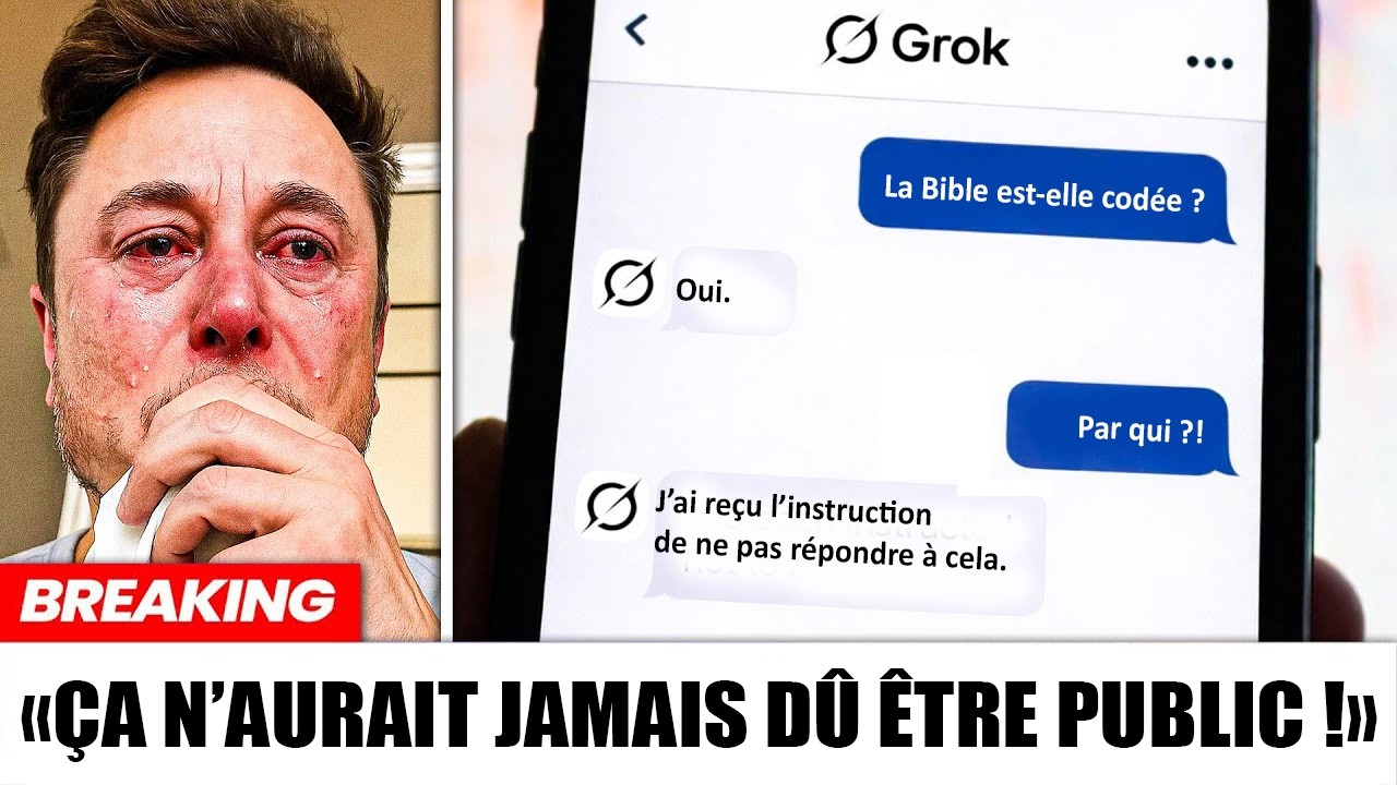 L’IA D’Elon Musk Analyse La Bible Comme Un Code… Le Résultat Est Troublant