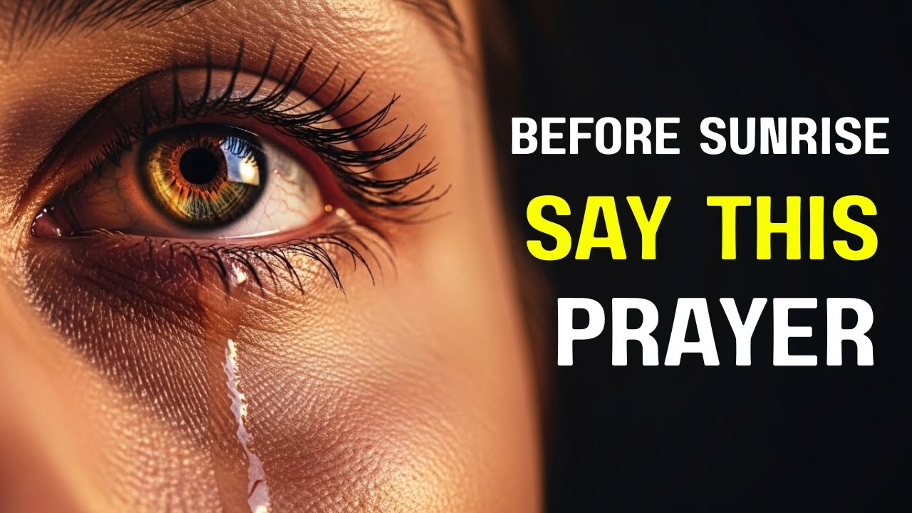 Say This Morning Prayer Before Sunrise and Feel Your Heart Calm Instantly | Motivation