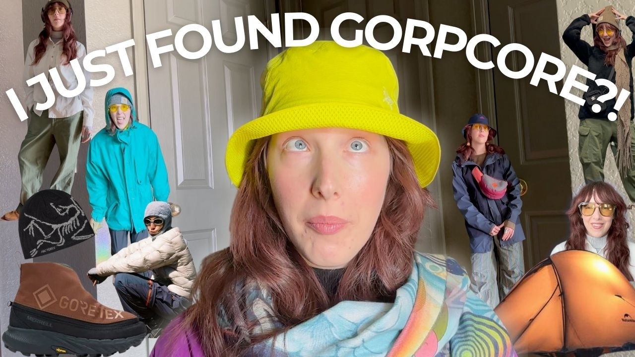 5 Gorpcore outfits | I'm SHOCKED that I just found *Gorpcore* | What is Gorpcore? #gorpcore