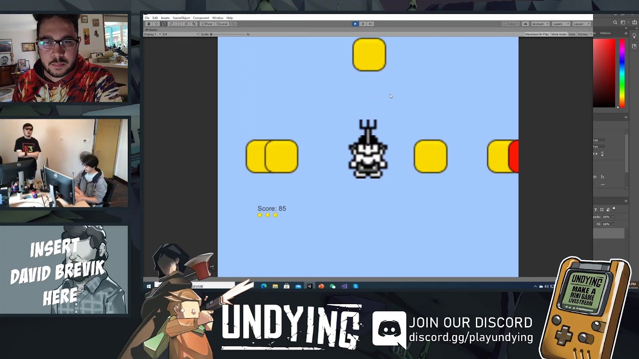 UNDYING - Making a mini-game (Featuring David Brevik) -  Part 2