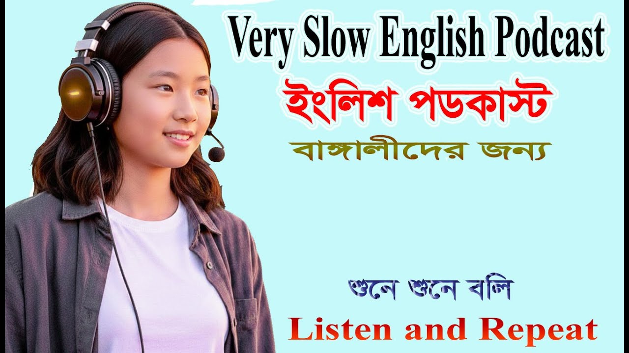 Slow English Podcast | learn English with fun🌿 Shadowing Practice for Fluency