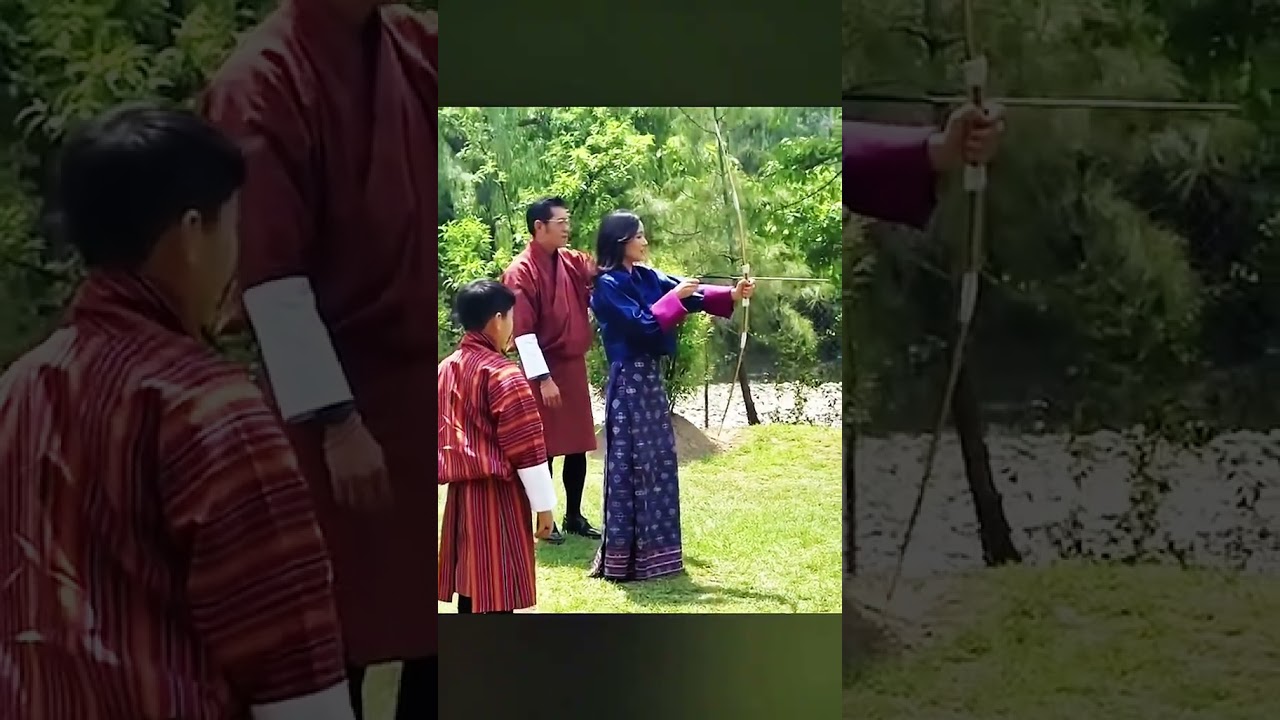 Our King & Queen #kingandqueenofbhutan #prince 🇧🇹