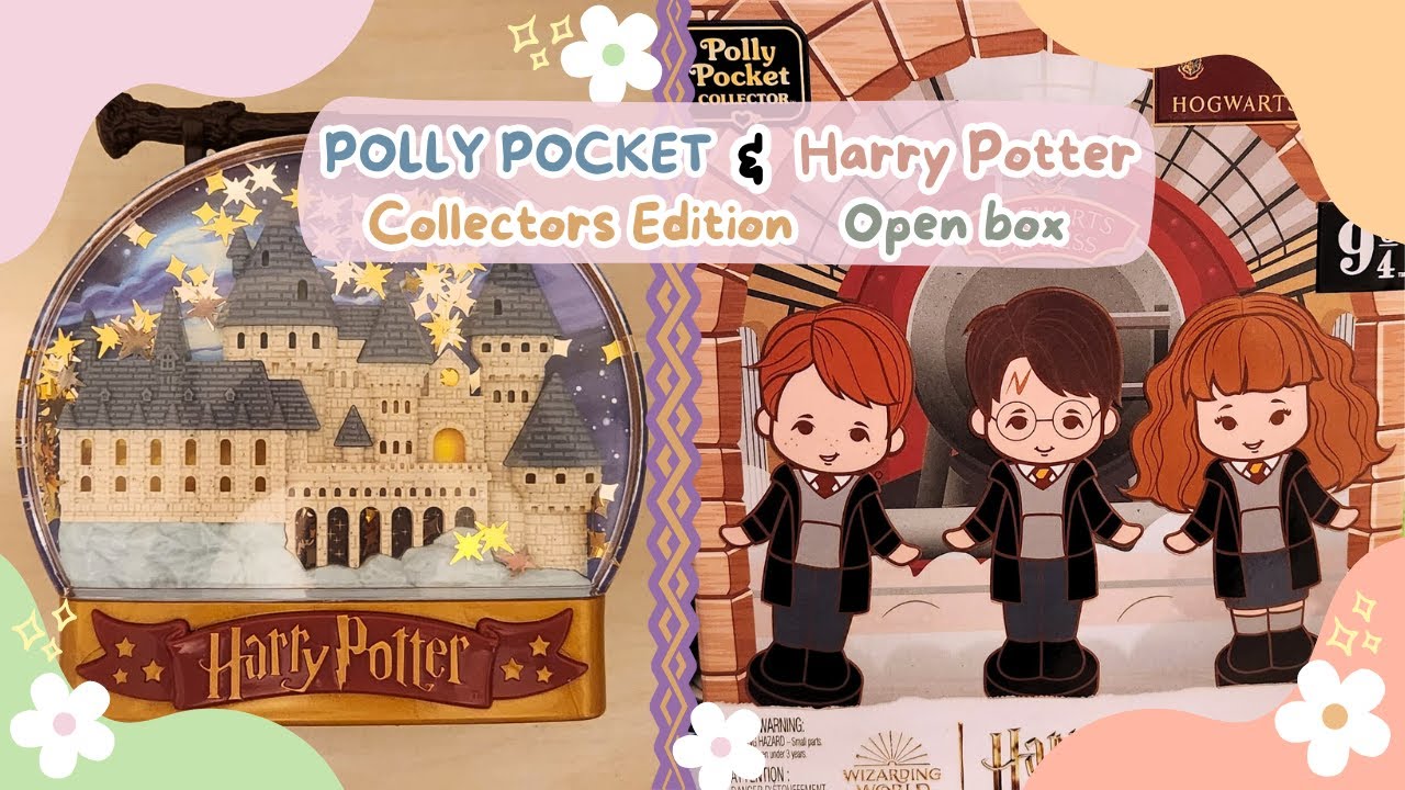 ✨ Nostalgia Alert! Hogwarts Magic Unboxed! ✨ Harry Potter x Polly Pocket Collector's Edition 😍