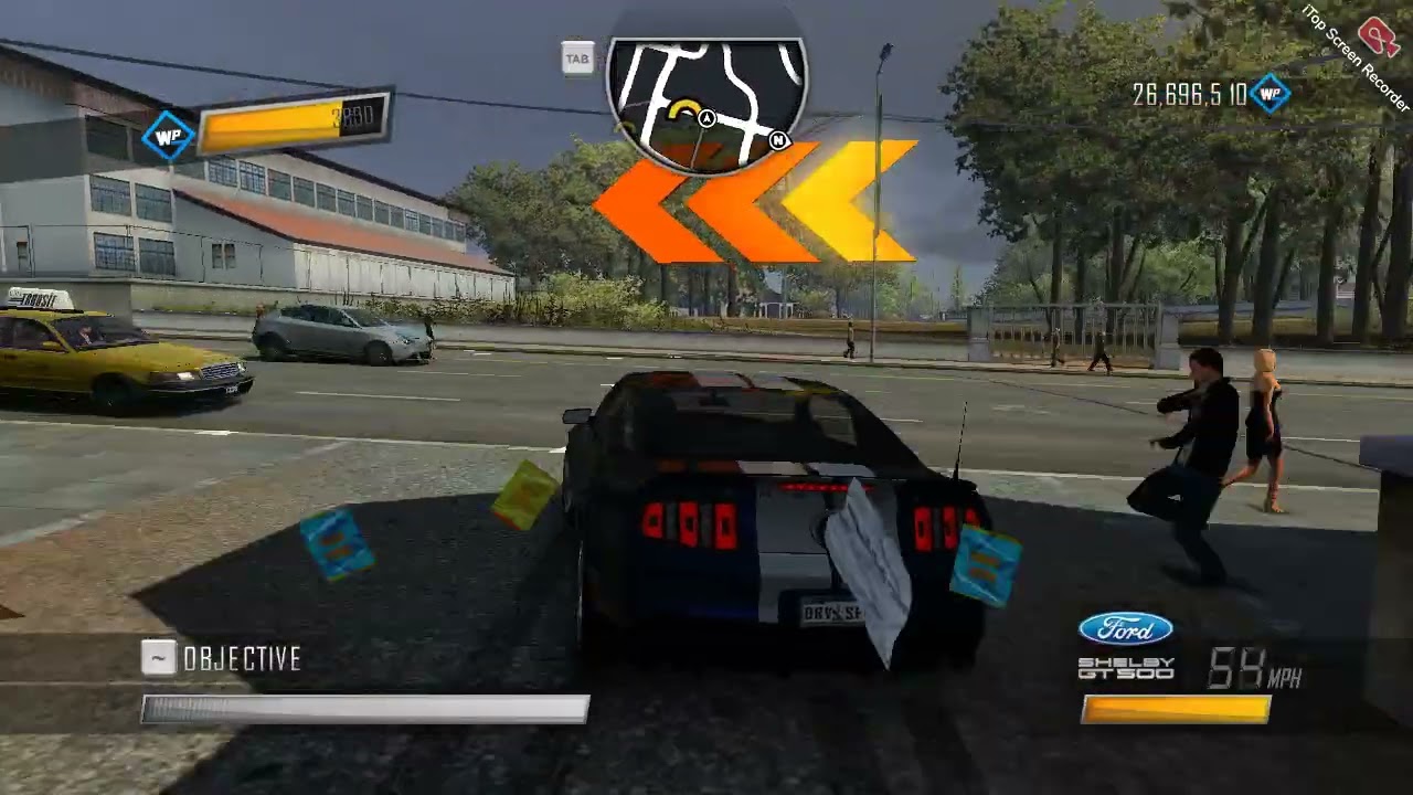 Driver San Francisco Test Drive Ford Shelby GT500