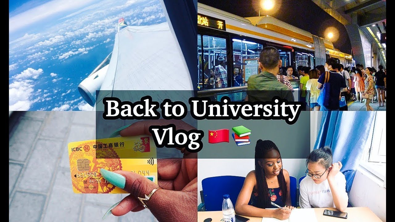 VLOG: Back to School || STUDYING IN CHINA |  BEING A BLACK STUDENT IN CHINA| Just Siphosami