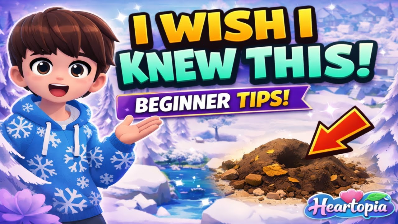 Things I Wish I Knew Before Playing Heartopia (Beginner Tips)