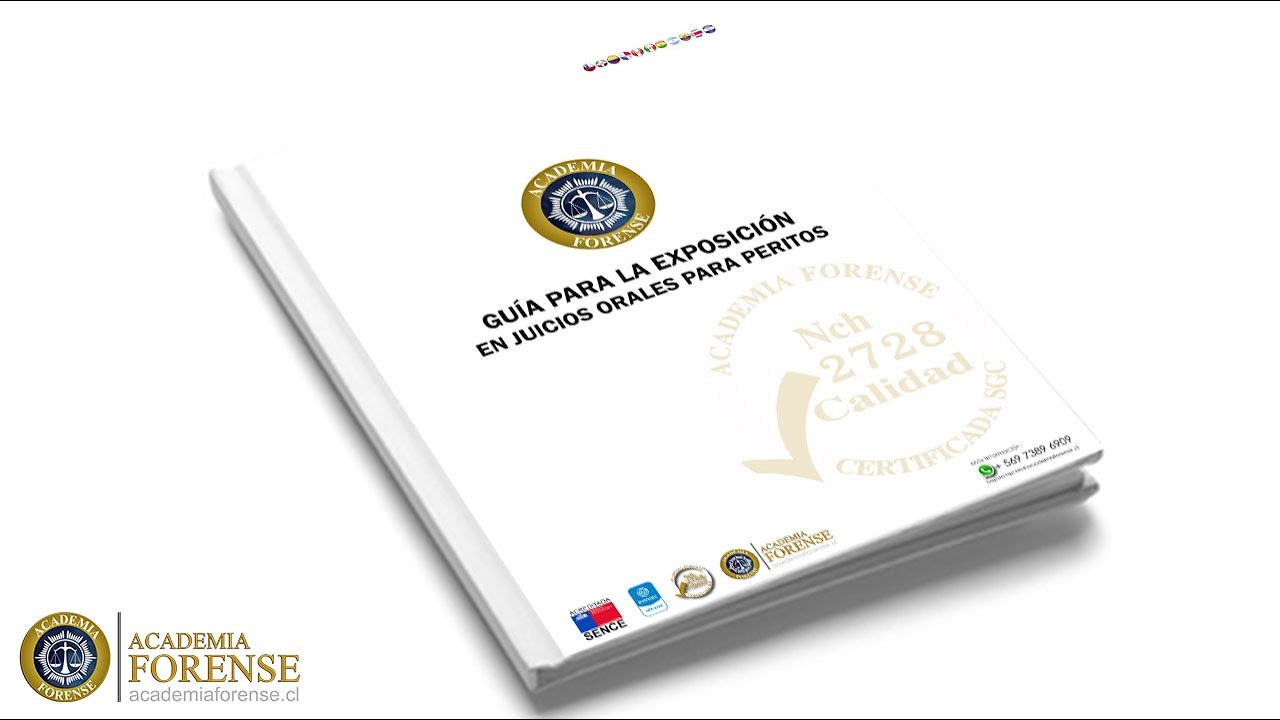 Declaración de perito en Juicio Oral