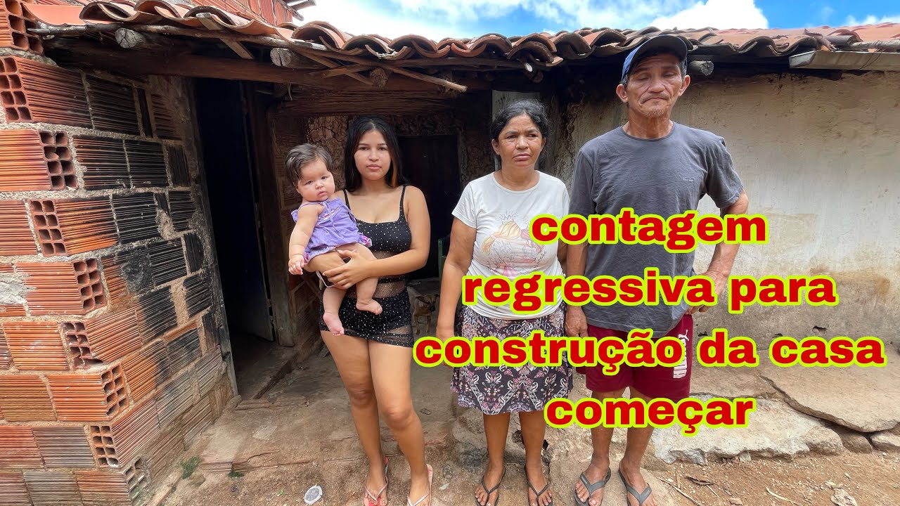 Pai de Gisele seu Evaldo contagem regressiva para construção da casa começar