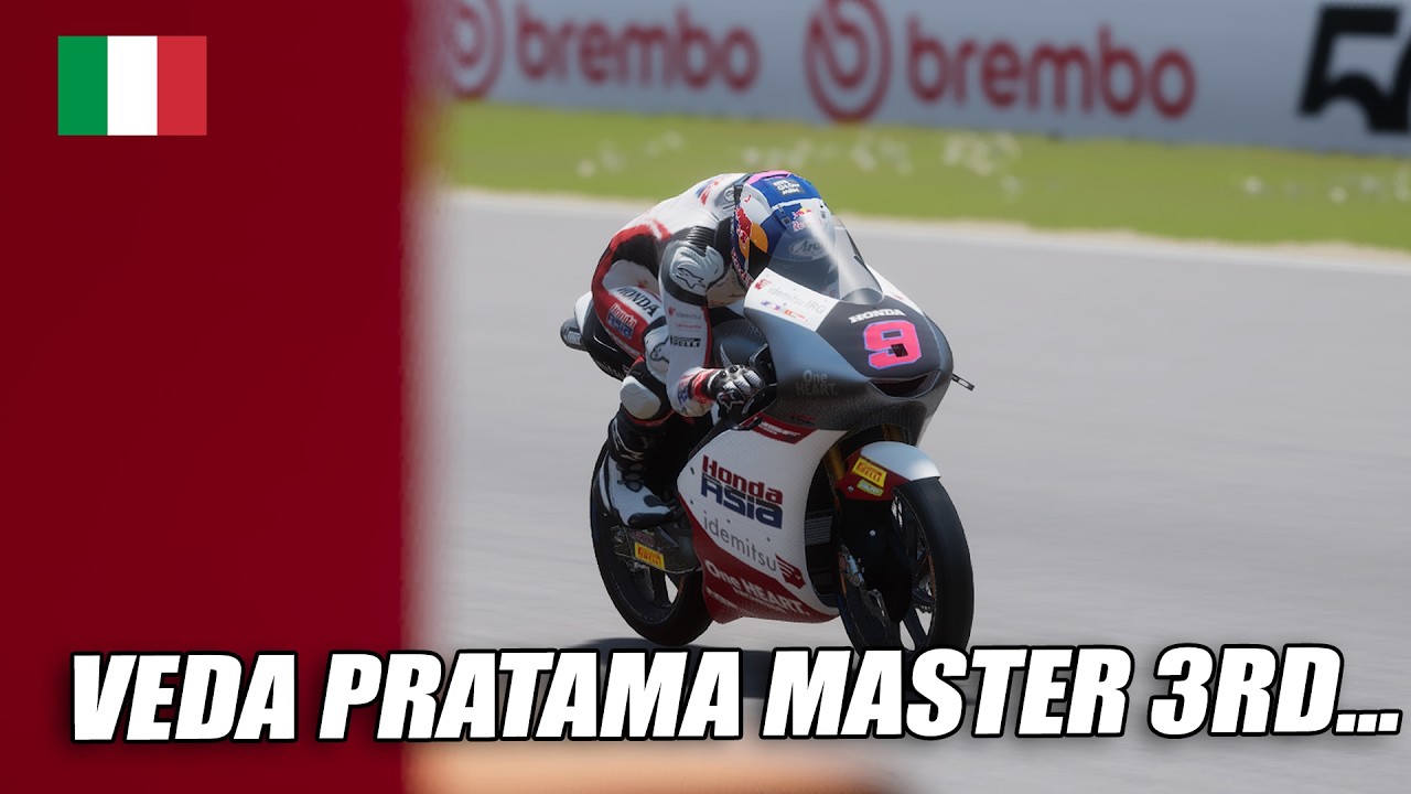 MotoGP™️2026❗VEDA PRATAMA MASTER 3RD IS BACK❗TETAP KOSNSITEN RAIH PODIUM DEMI PODIUM❓#ItalianGP