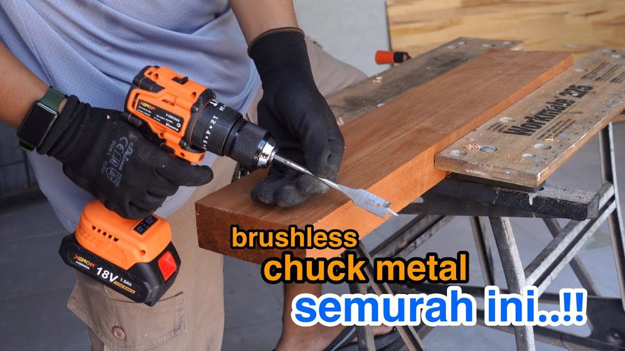 Xenon berulah lg! 200rb BO dpt bor sekeren ini! - XENON X-CDID1845A CORDLESS BRUSHLESS IMPACT DRILL