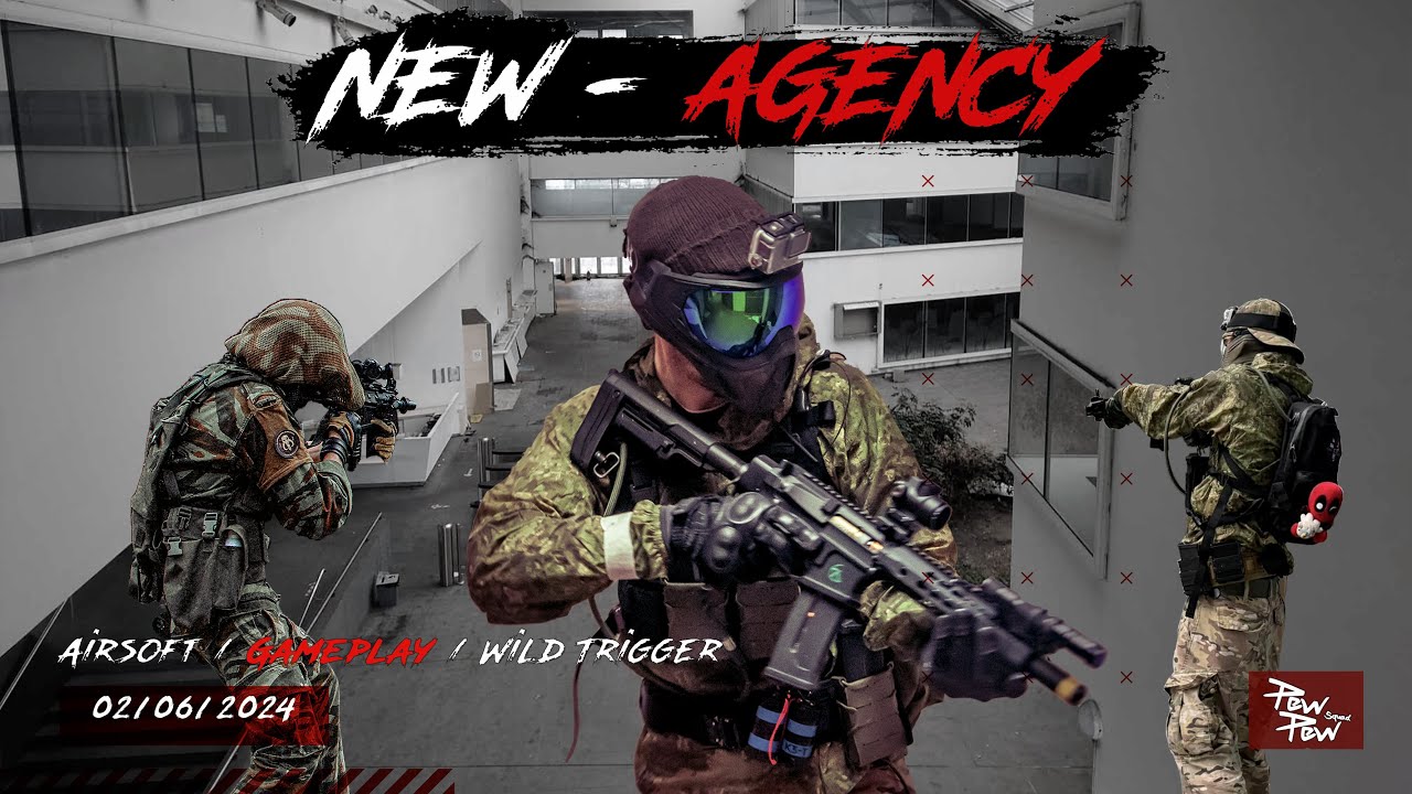 HIGHLANDER, OUINOUIN, RAGEUX, mais on s'est bien amusé /New Agency/AIRSOFT🇫🇷 / GAMEPLAY/ WILDTRIGGER