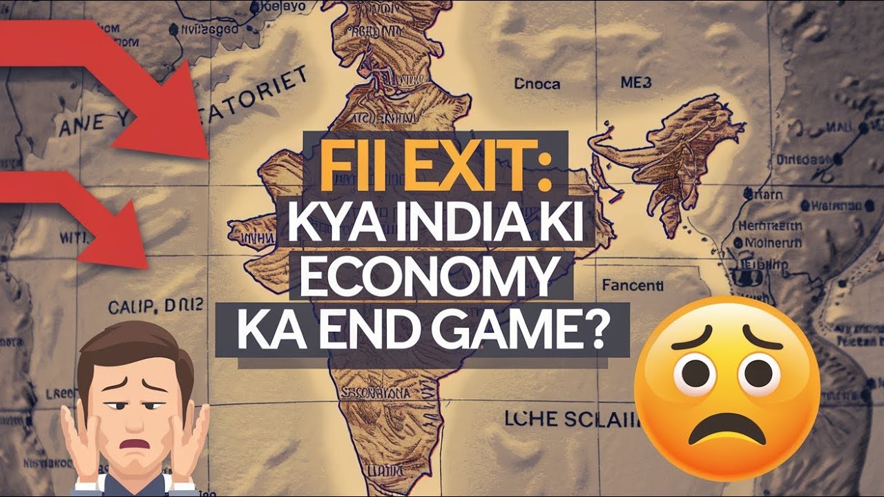 FII Selling Pressure: What's Behind the Outflow #FIISelling #MarketUpdate #Nifty #StockMarket