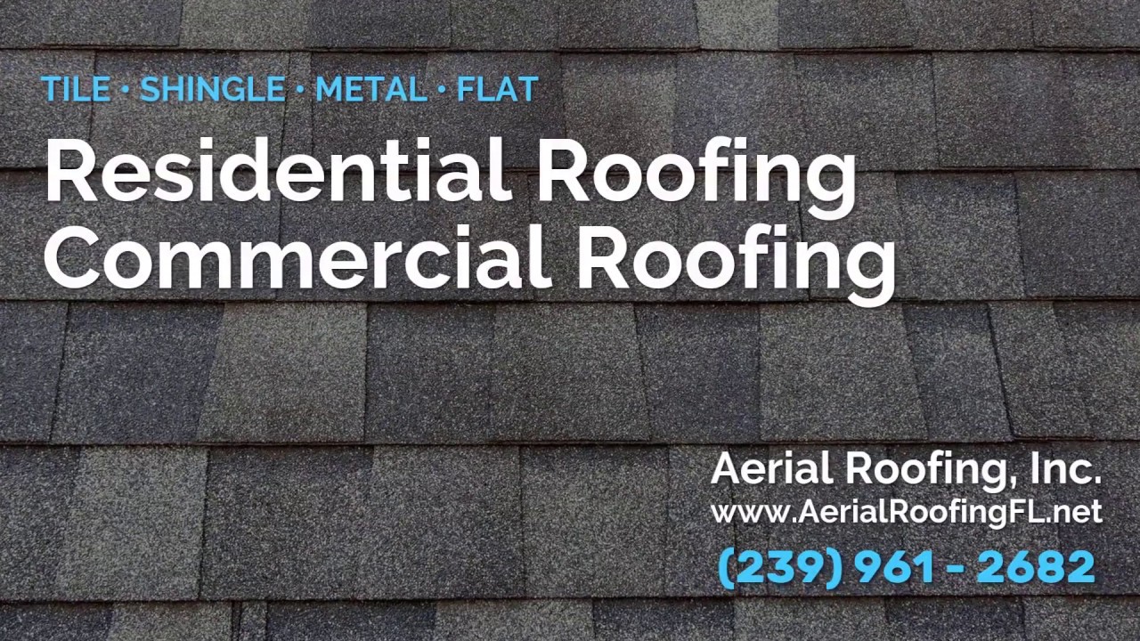 Residential and Commercial Roofing in Florida by Aerial Roofing, Inc.