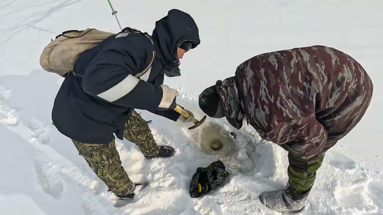 Пробуем рыбачить зимой на Бурее