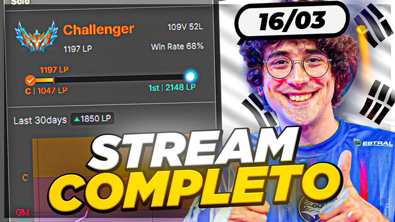 YA ESTOY EN CHALLENGER EN COREA 🇰🇷🇰🇷  // JosedeodoVODS