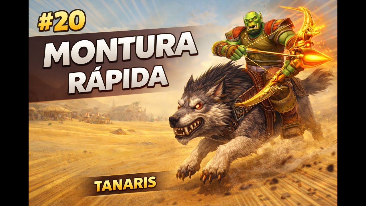 #20 Nueva montura rápida y viaje a Tanaris | Orgis se prepara para el gran leveo