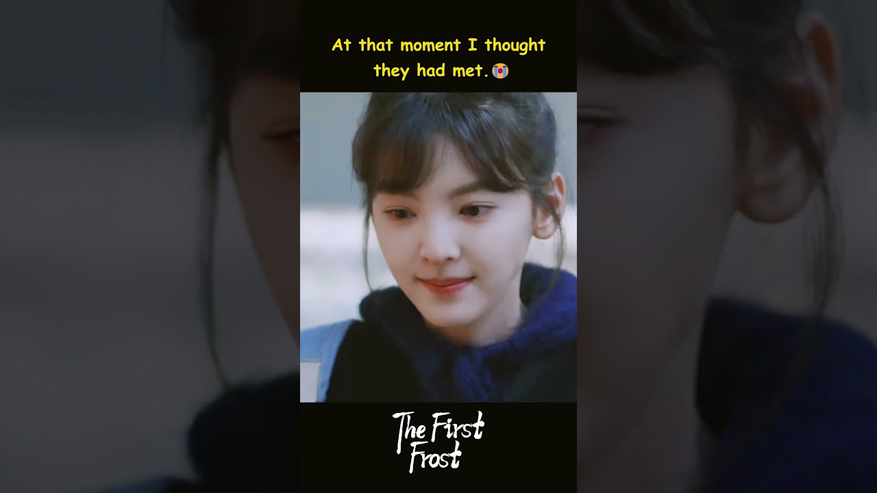 Sang Yan and Wen Yifan pass by each other💕  #thefirstfrost #baijingting #zhangruonan
