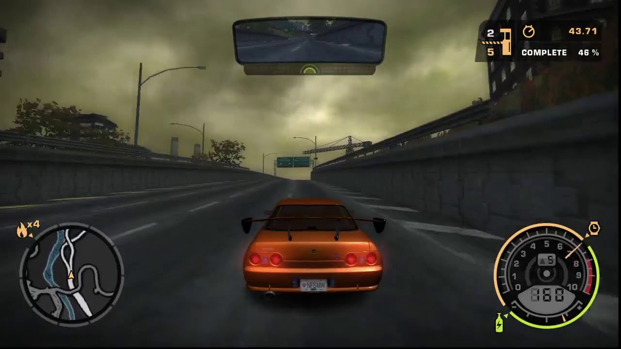 NFS Most Wanted: Nissan Skyline GT-R R32 | CUSTOM SOUND
