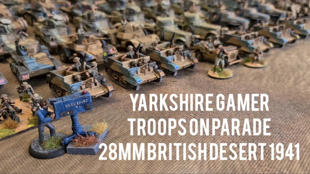 28mm British 1941 Desert Army Review
