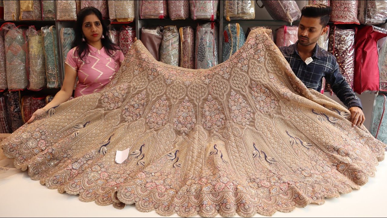RUPAM| coimbatore |bollywood lehega|3D floral ,24k gold, tamilnadu banarasilehenga| lehenga fabrics