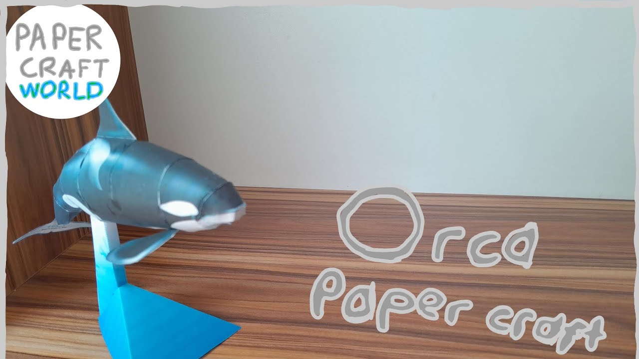 orca papercraft (canon creative park)