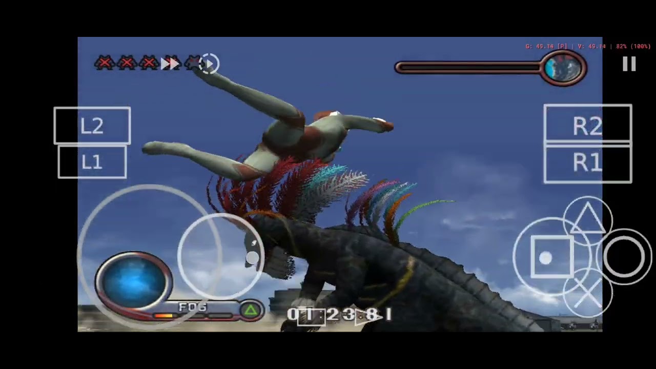Ultraman Ps2: Survival mode Jack 