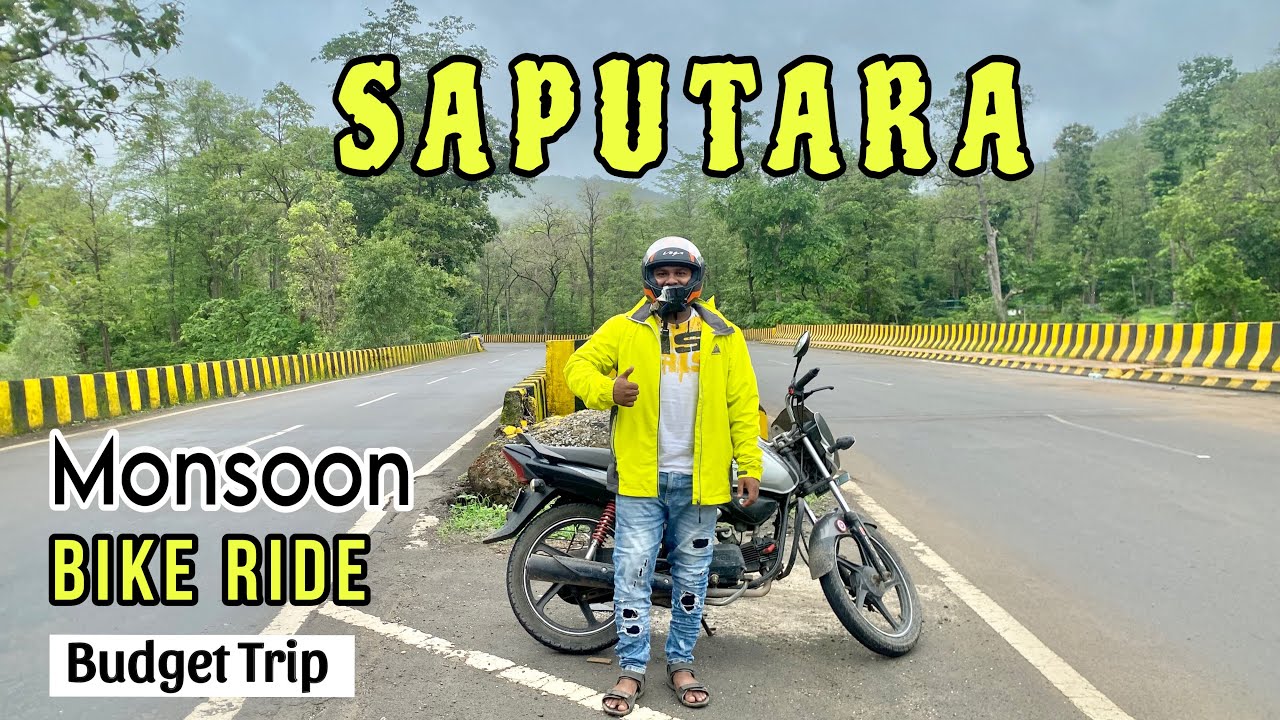 Normal BIKE 🏍️ se SAPUTARA Barish 🌧️ mai gaye  // Bike Ride saputara monsoon mai #bikeride #saputara